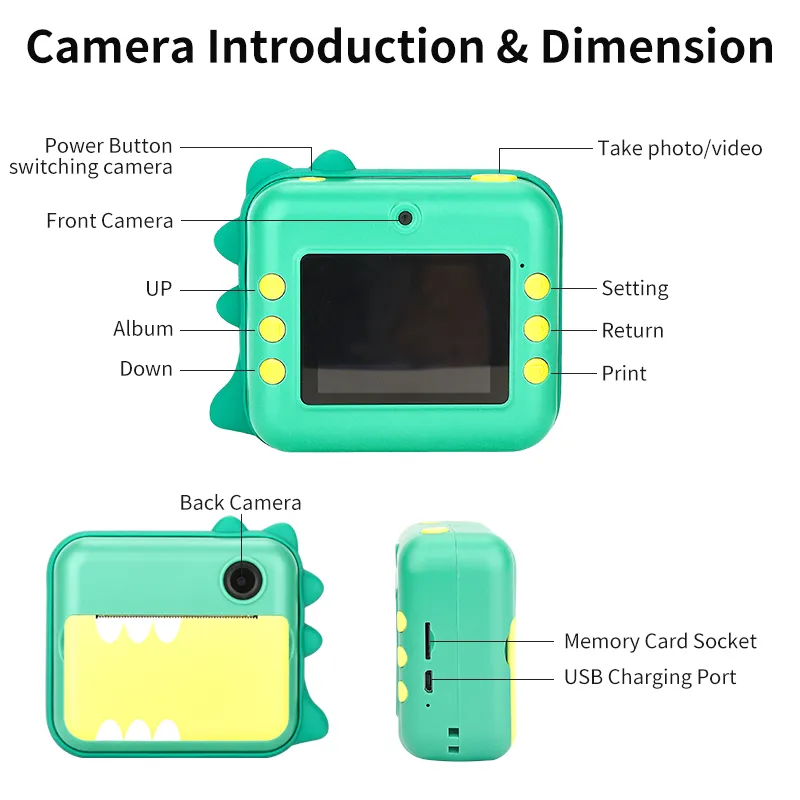 Kids’ Instant Print HD Camera - Image 4