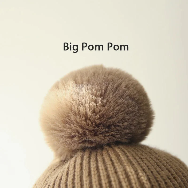Kids Knit Beanie Winter Hat with Earflaps - Image 6