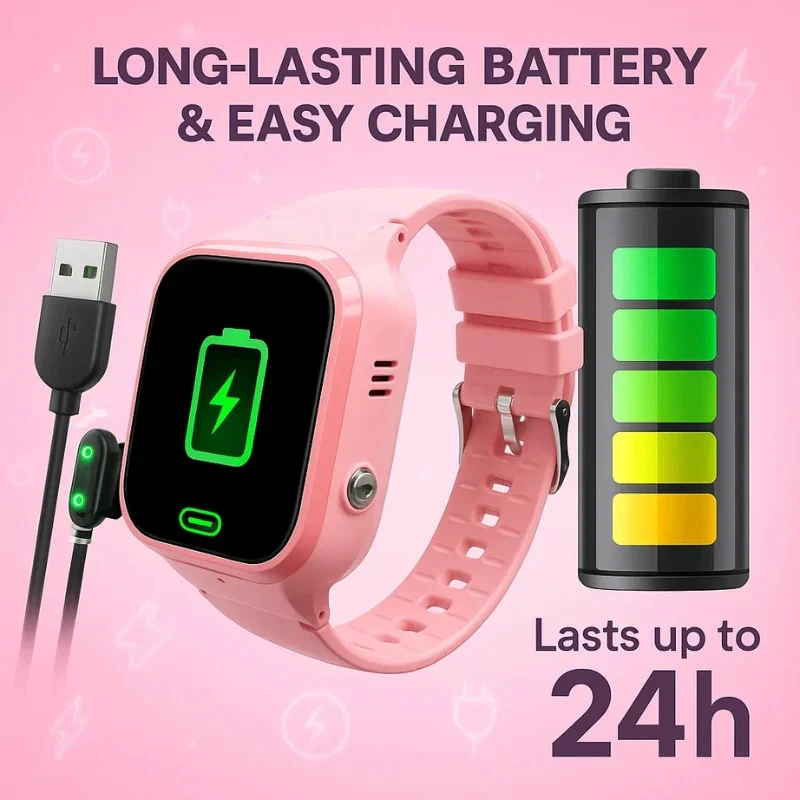 Kids Smart Watch GPS Tracker - Image 2