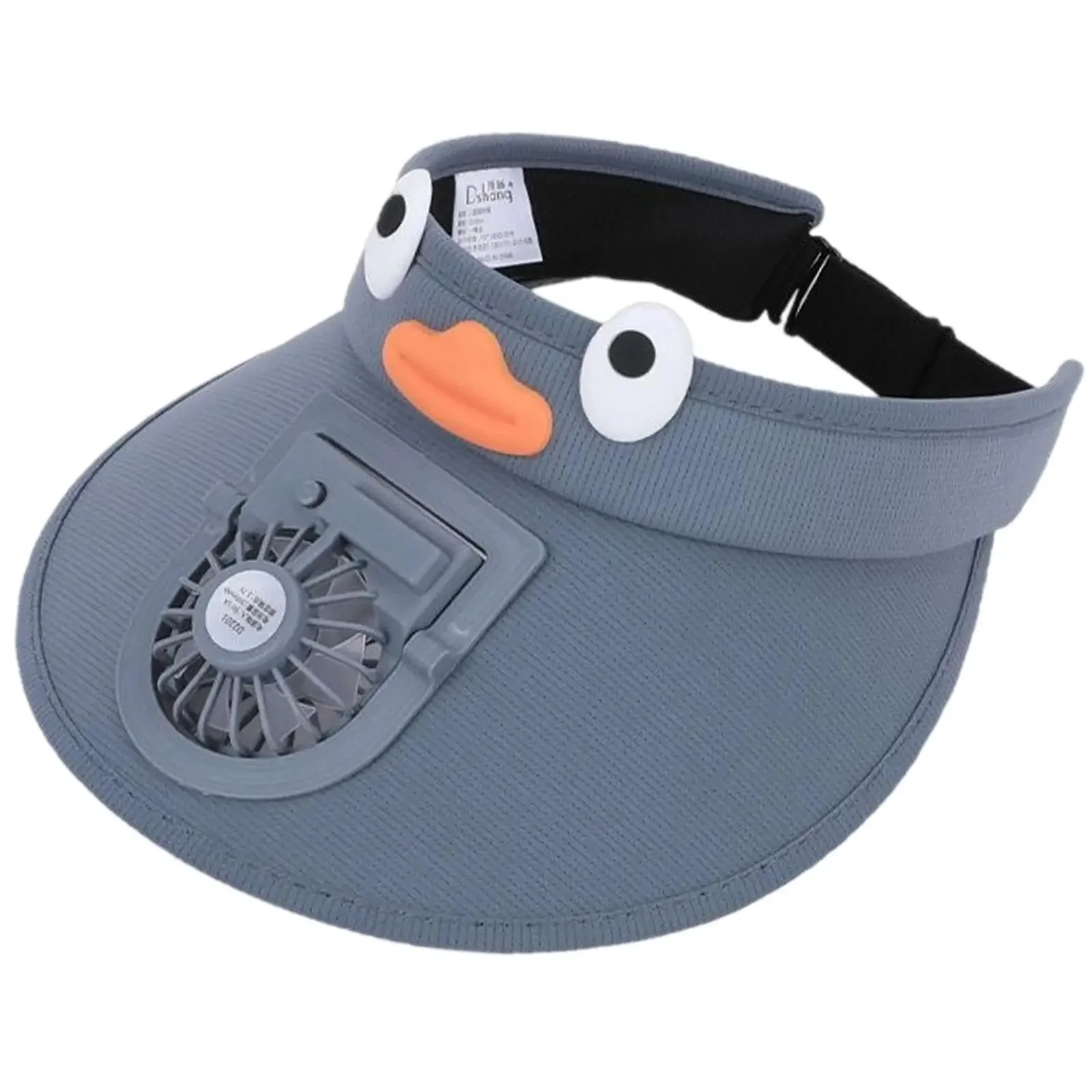 Kids Sun Visor Hat with Cooling Fan Hat - Image 6