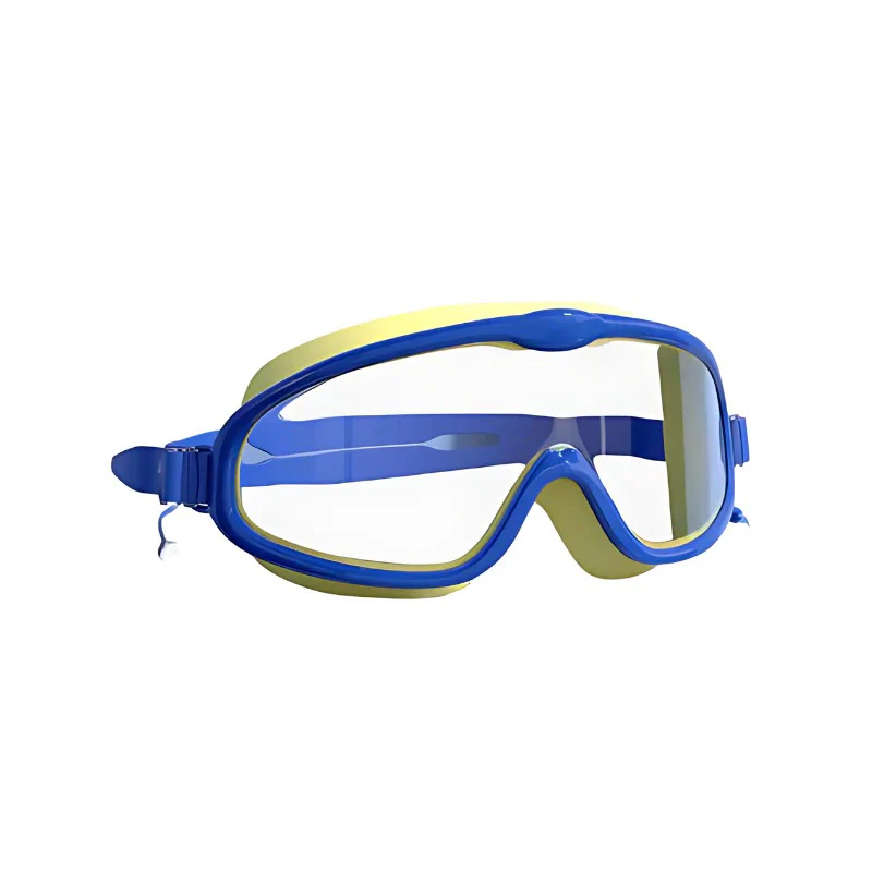 Kids Swim Goggles with Anti-Fog Lenses and Wide View