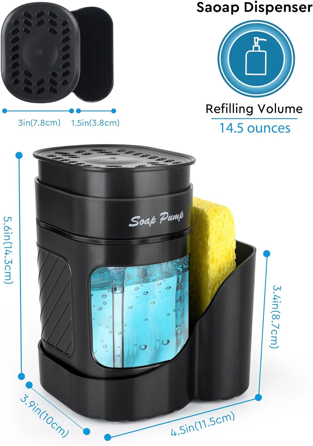 Kitchen Dish Soap Dispenser - Image 4