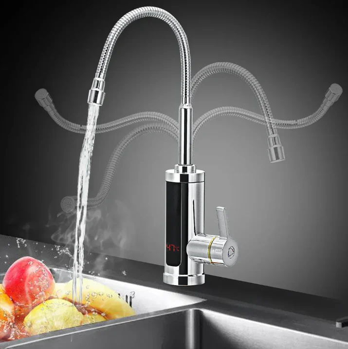 Kitchen hot water tap with 3000W power - Image 5