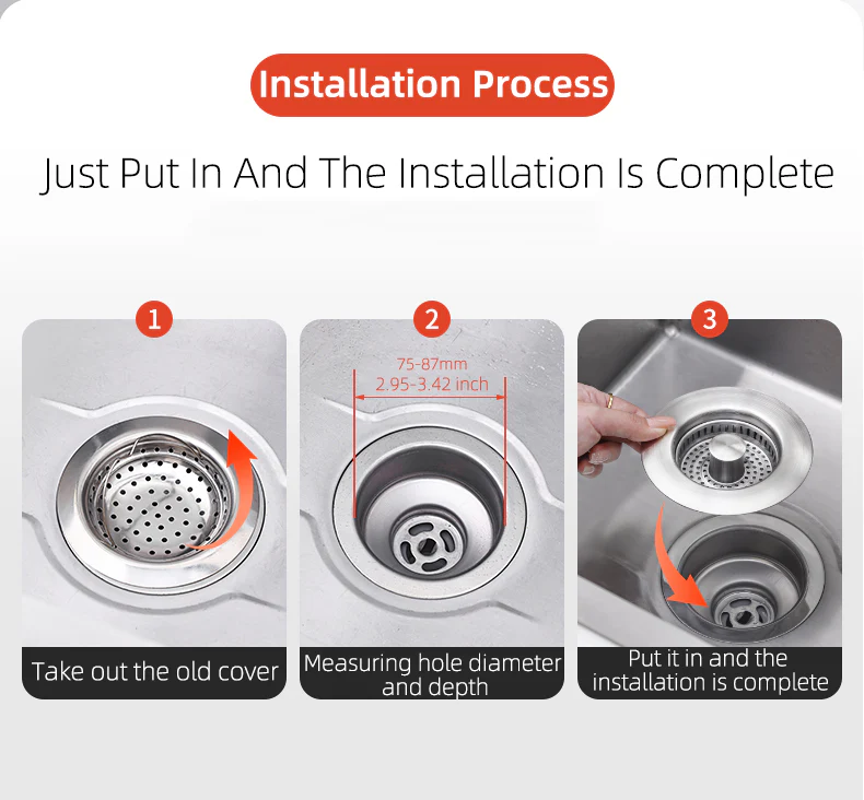 Kitchen Sink Drain Strainer - Image 8