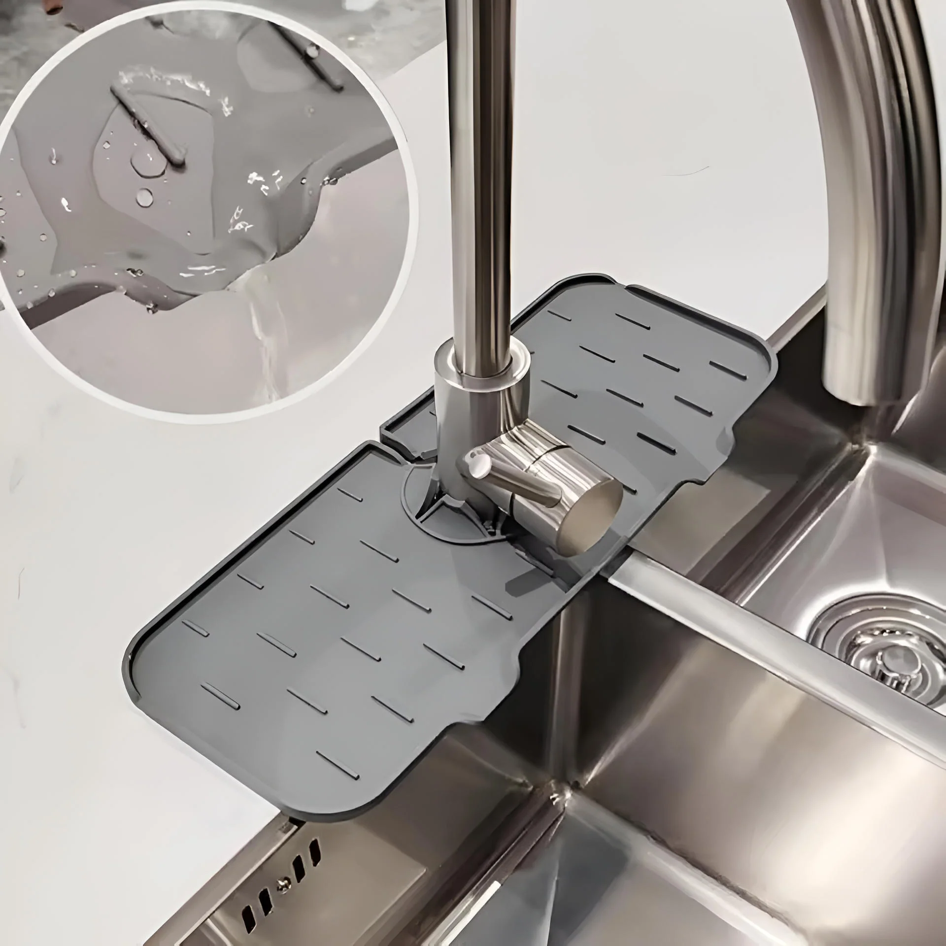 Kitchen Sink Faucetsplash Guard