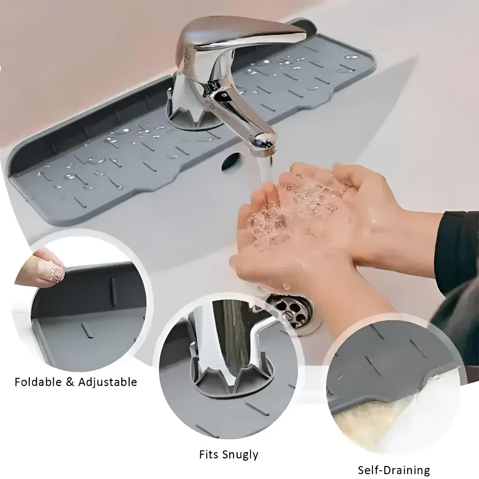 Kitchen Sink Faucetsplash Guard - Image 3