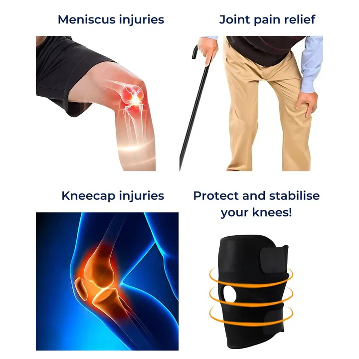Knee Support with Adjustable Compression | for Pain Relief - Injury Recovery - Arthritis and Sports Stability - Image 6