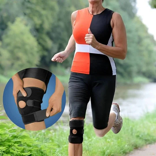 Knee Support with Adjustable Compression | for Pain Relief - Injury Recovery - Arthritis and Sports Stability - Image 7