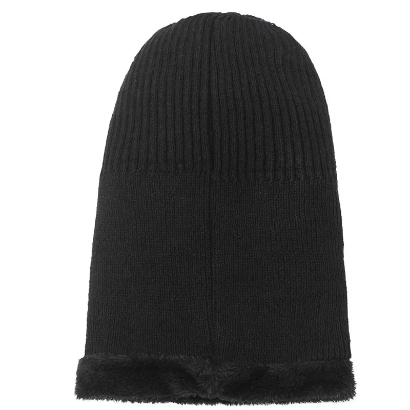 Knit Beanie Balaclava with Visor - Image 5
