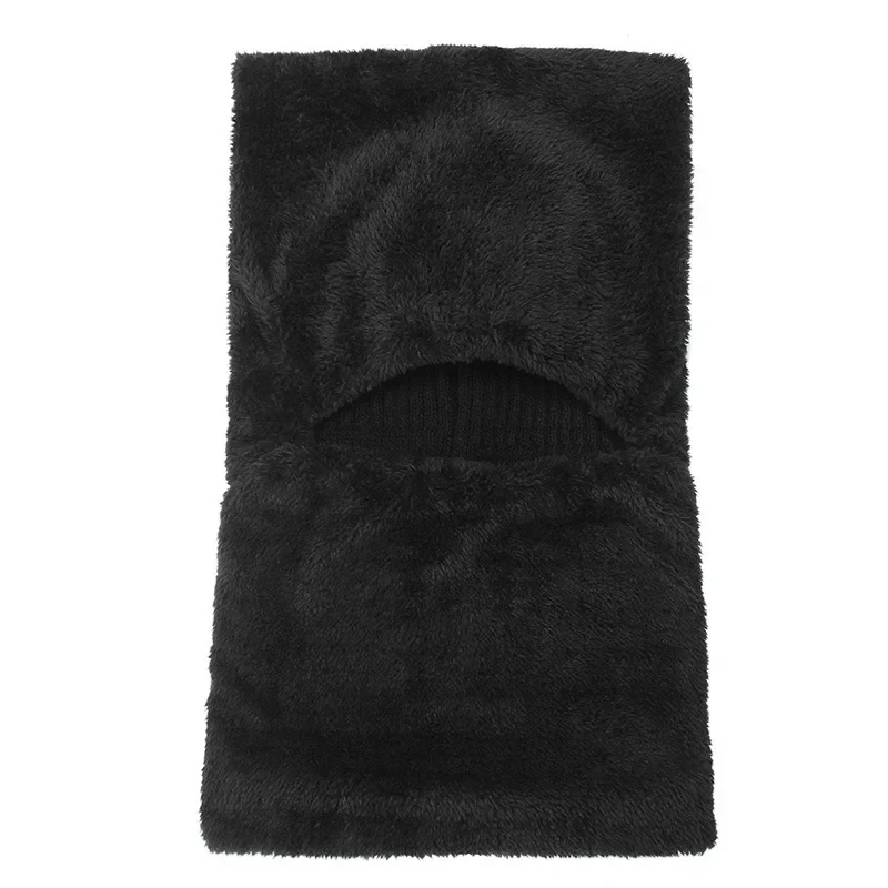 Knit Beanie Balaclava with Visor - Image 6