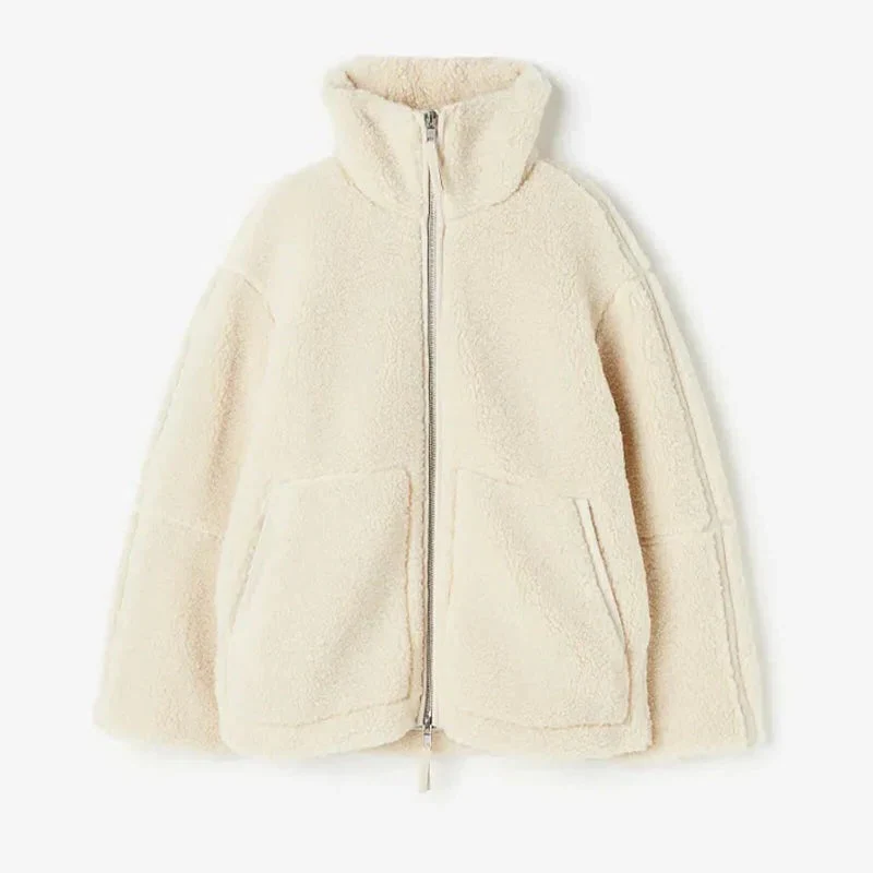 Lambswool Jacket For Women - Image 2