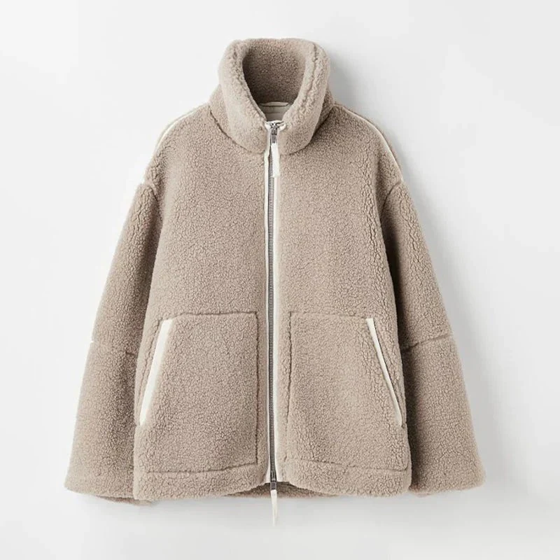 Lambswool Jacket For Women - Image 3