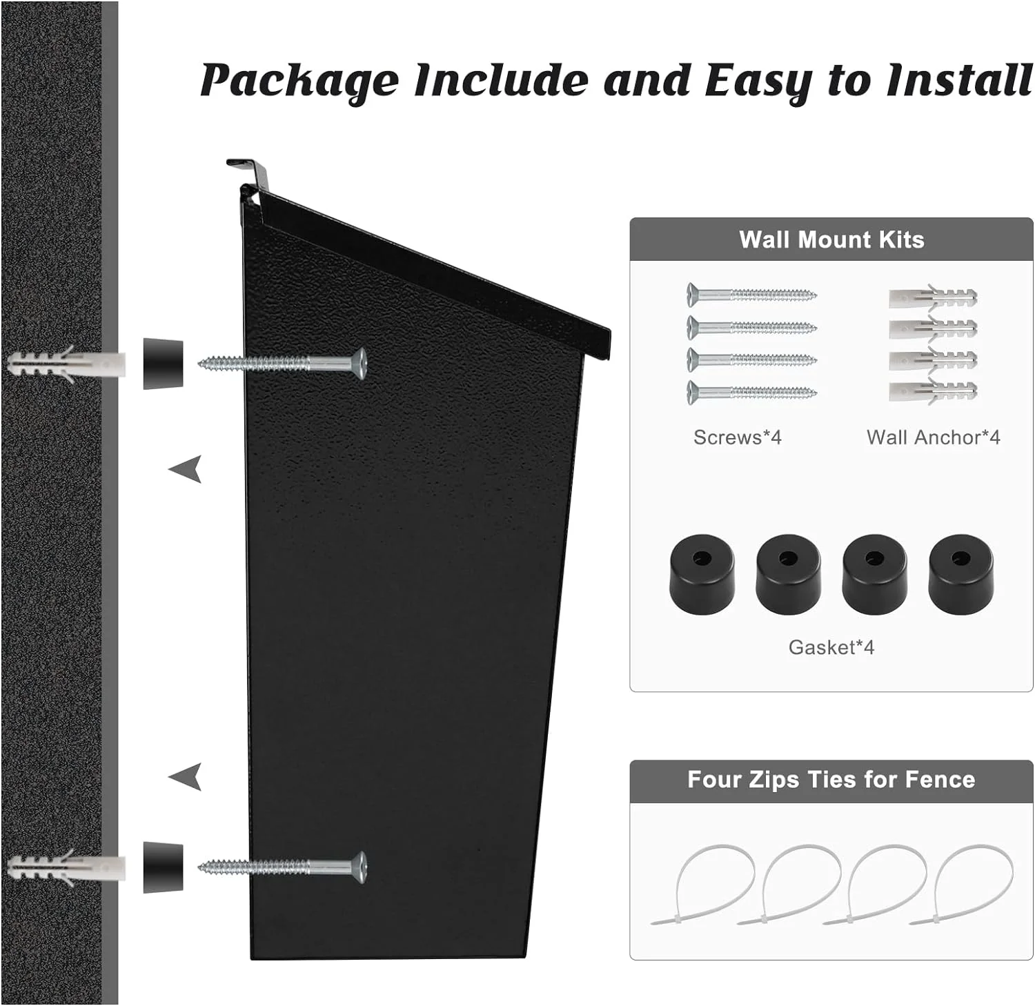 Large Capacity Wall-Mount Mailbox - Image 6