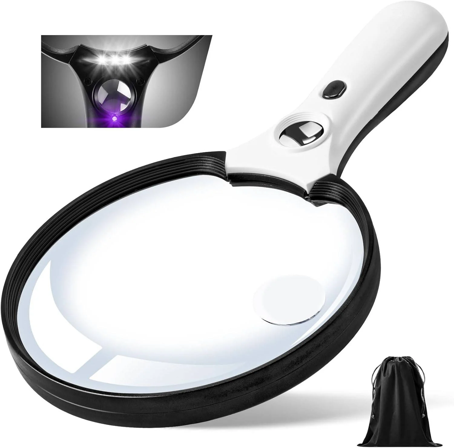 Large Magnifying Glass with Light
