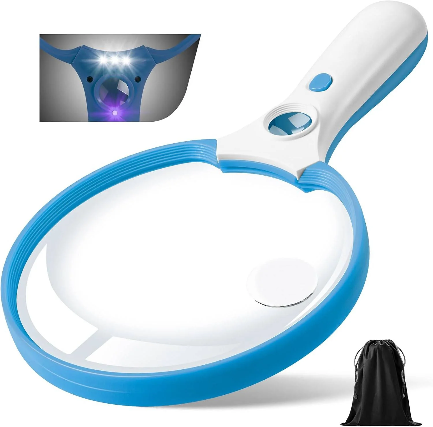 Large Magnifying Glass with Light - Image 5