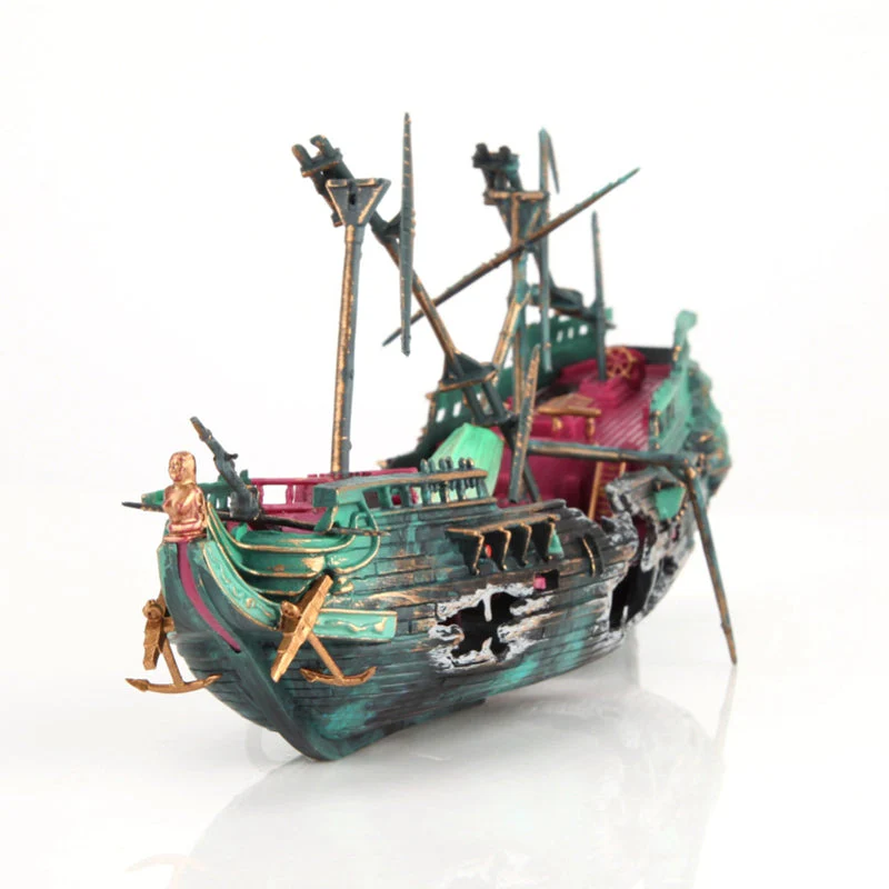 Large Shipwreck Aquarium Decoration - Image 6