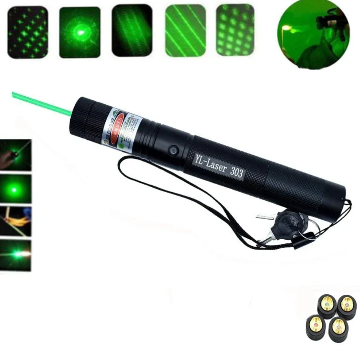 Laser pointer High power with green and red beam for distance - Image 3