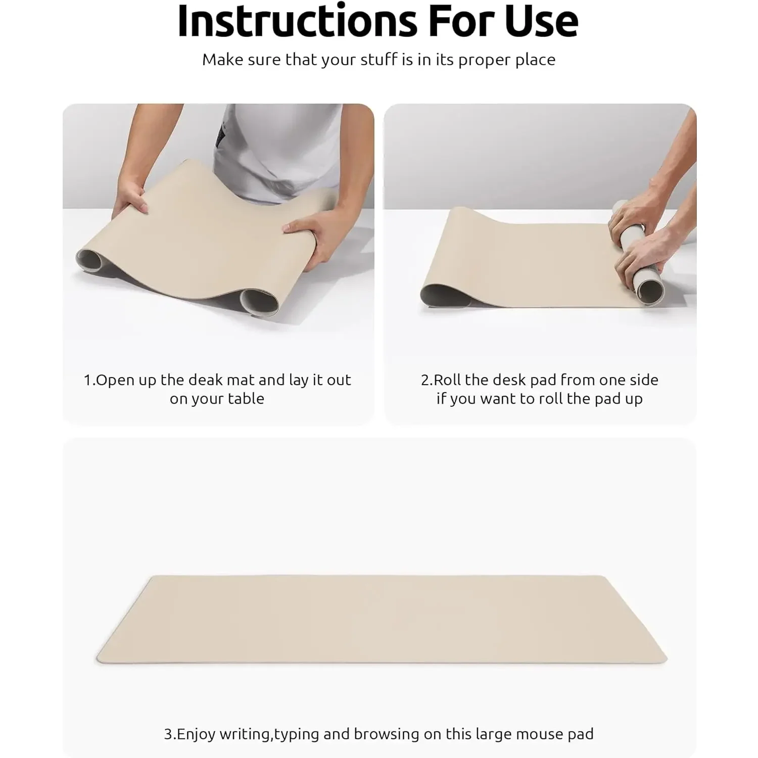 Leather Desk Mat - Image 5
