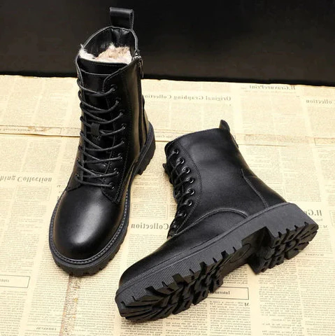 Leather winter boots - Image 3