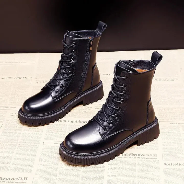 Leather winter boots - Image 4