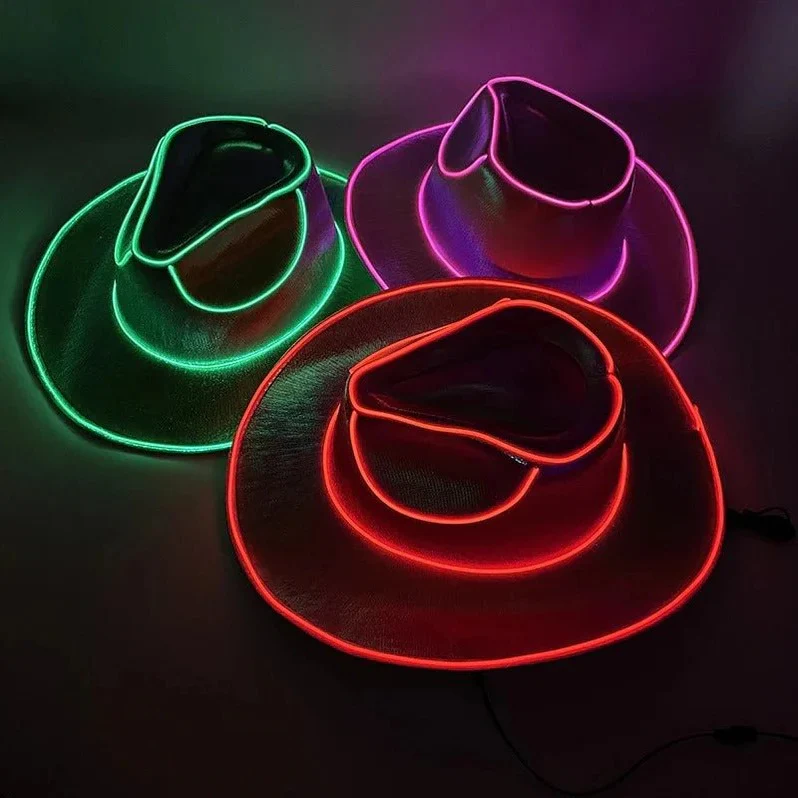 LED Cowboy Hat - Image 11