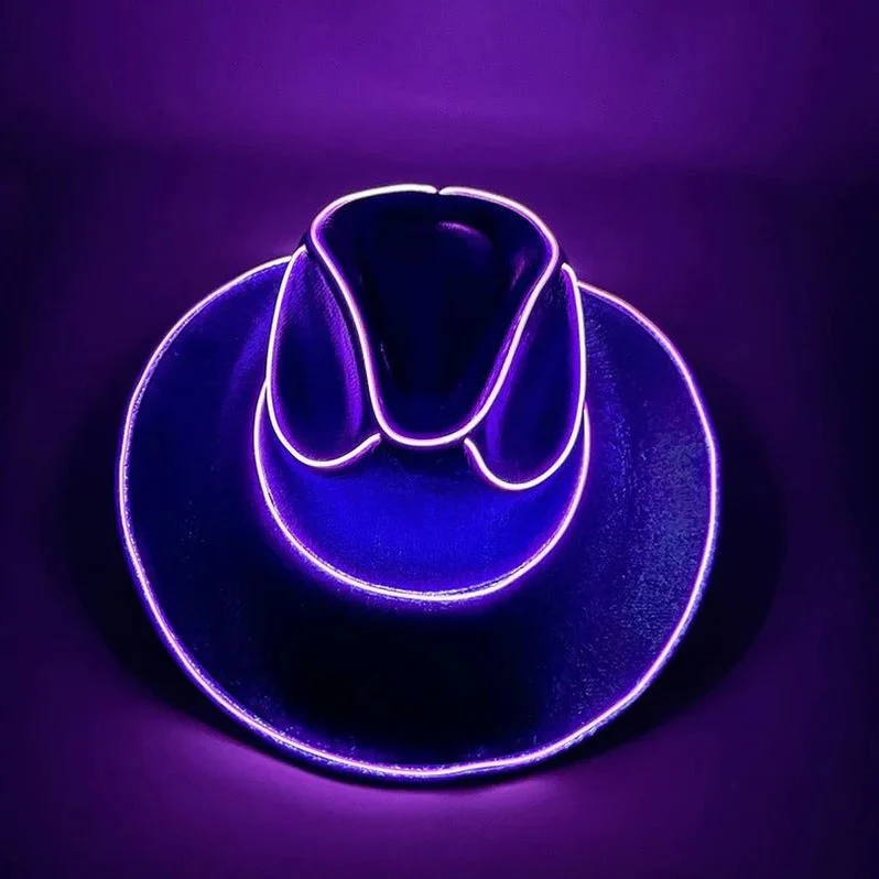 LED Cowboy Hat - Image 7