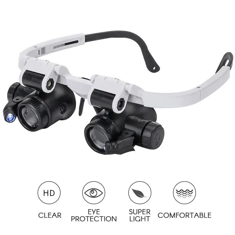 LED Glasses Magnifier 8x 15x 23x - Image 4
