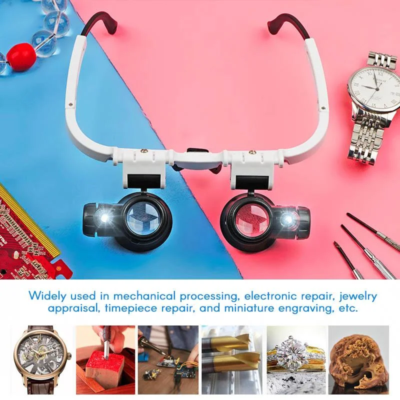 LED Glasses Magnifier 8x 15x 23x - Image 5