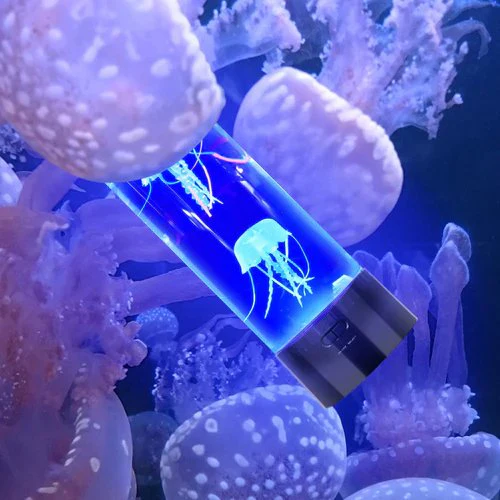 LED jellyfish aquarium table night light - Image 5