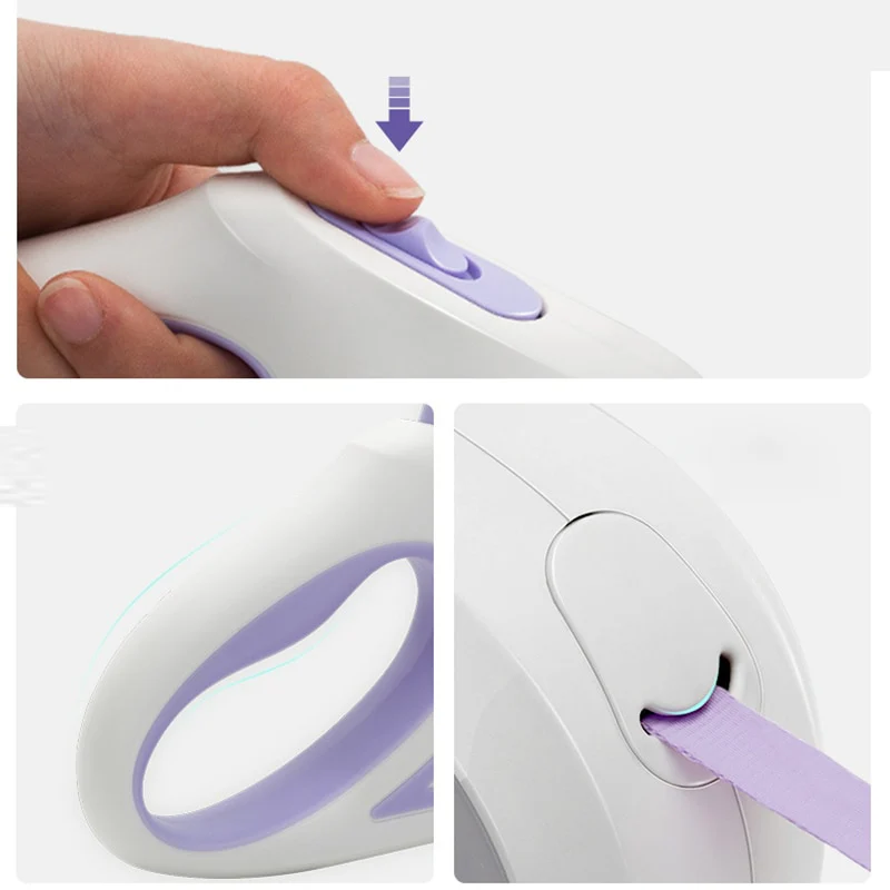 LED Light Retractable Dog Leash with Light - Image 5