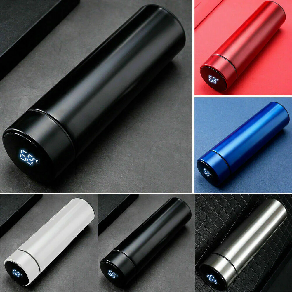 LED Temperature Display Thermos Bottle - Image 2