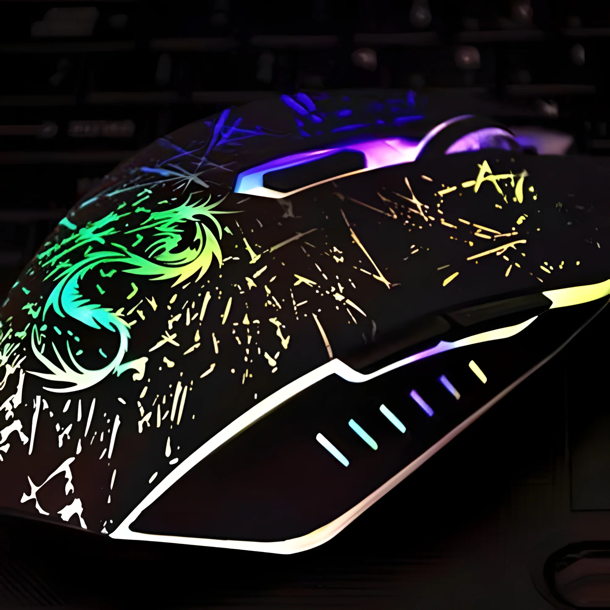 Legendary Dragon Gaming Mouse - 3200 DPI - Image 6