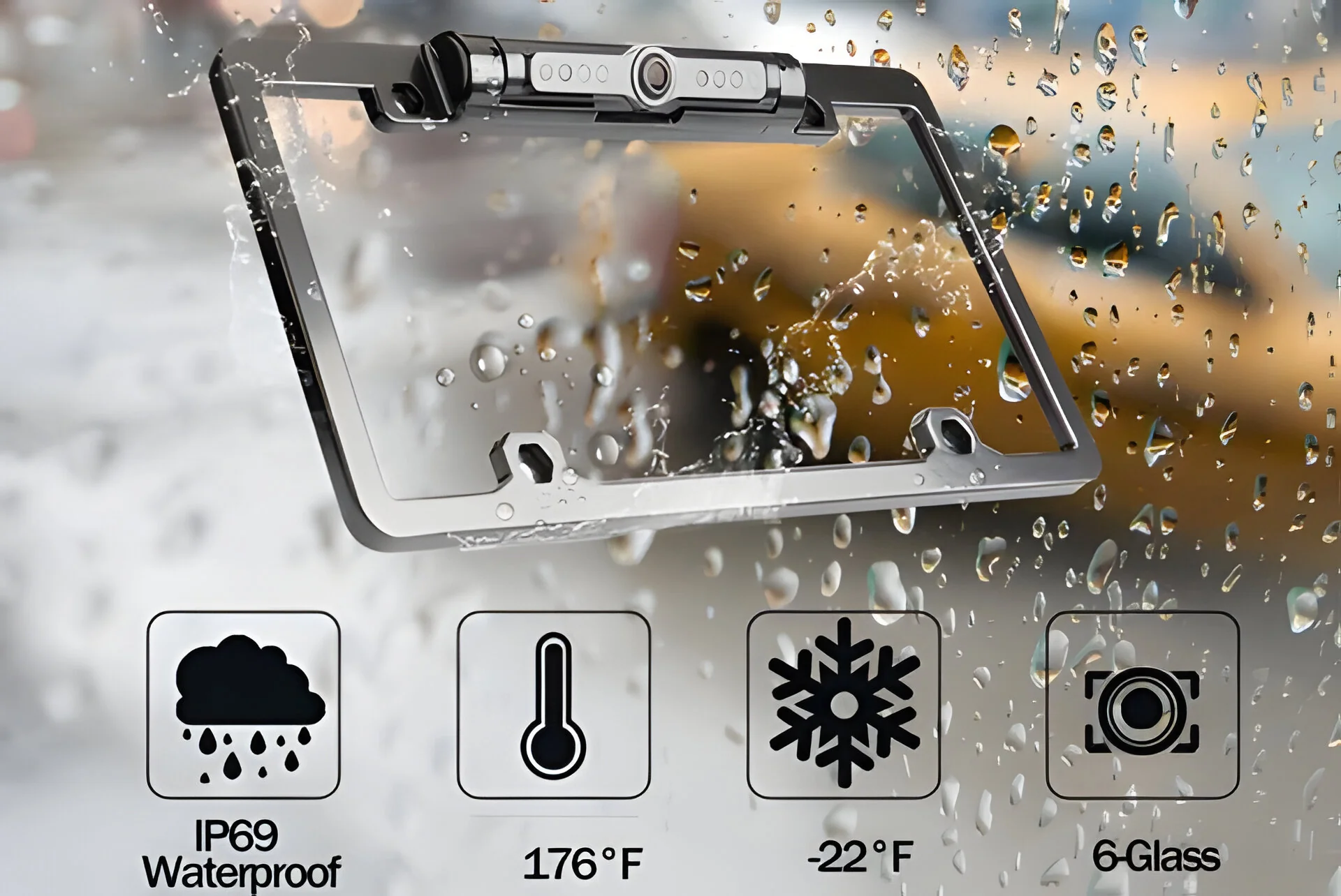 License Plate Wireless Backup Camera - Image 2