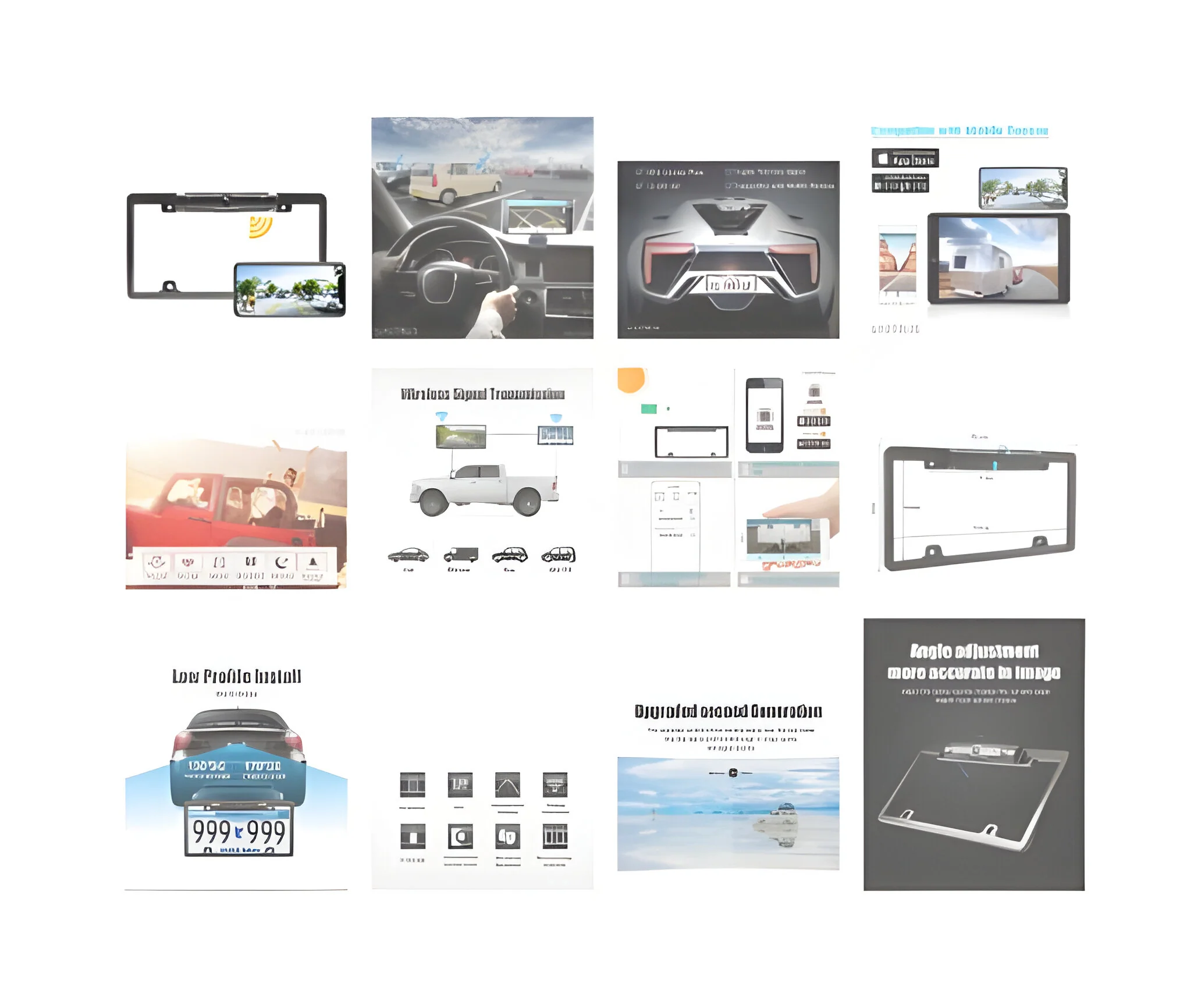 License Plate Wireless Backup Camera - Image 3