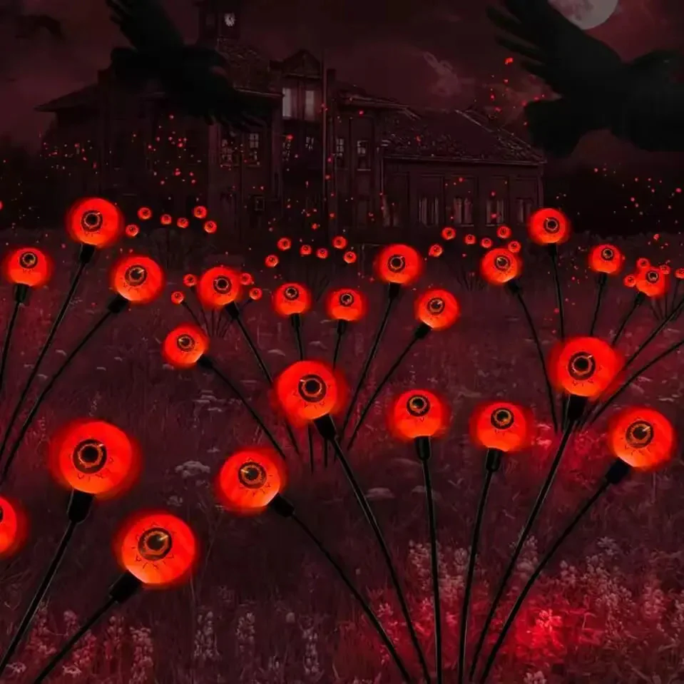 Lighted Halloween Eyeball Props Solar Garden Lights - Image 2