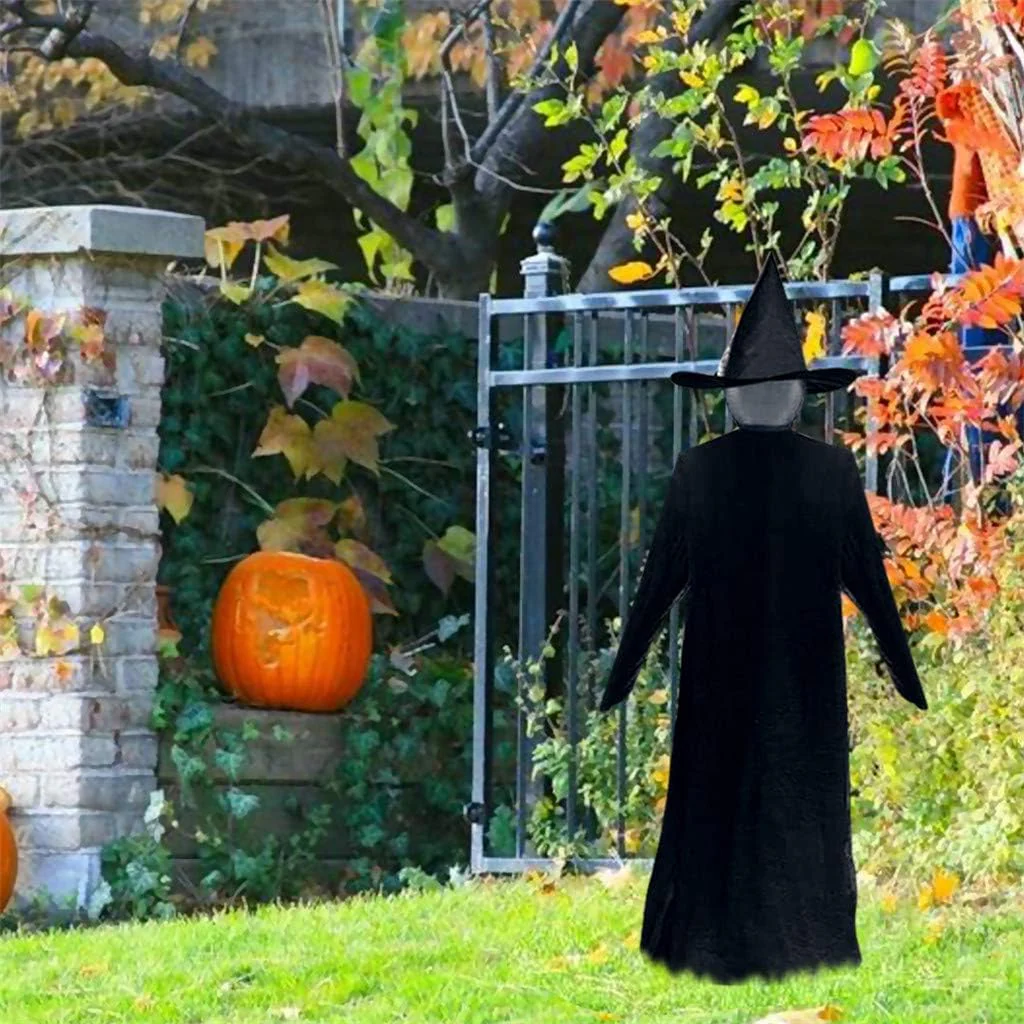 Lighted Halloween Witch Stake - Halloween Witches Decor - Image 7