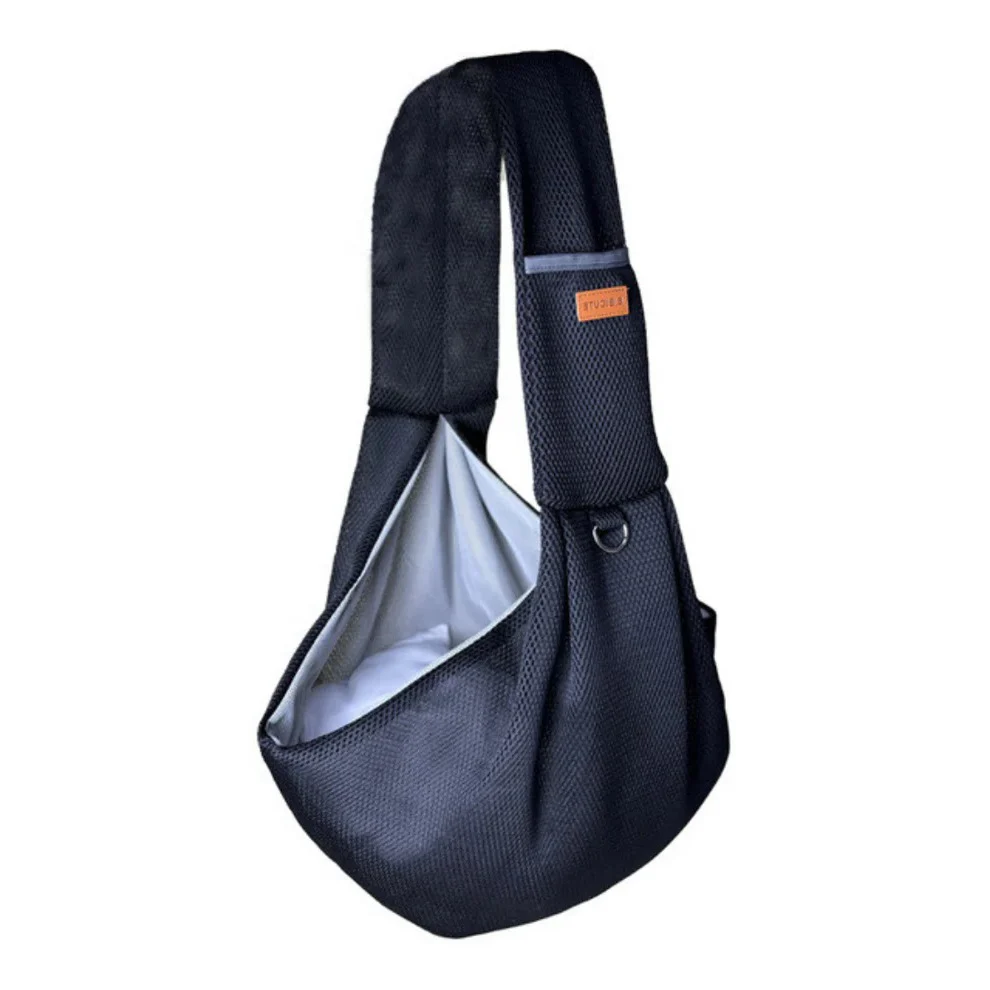 Lightweight & Breathable Crossbody Dog Sling Shoulder Bag - Image 9