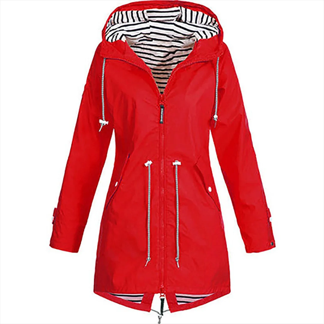 Long Elegant Mackintosh for Women - Image 11