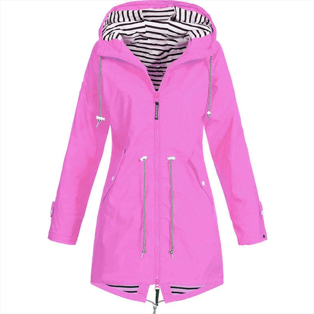 Long Elegant Mackintosh for Women - Image 13