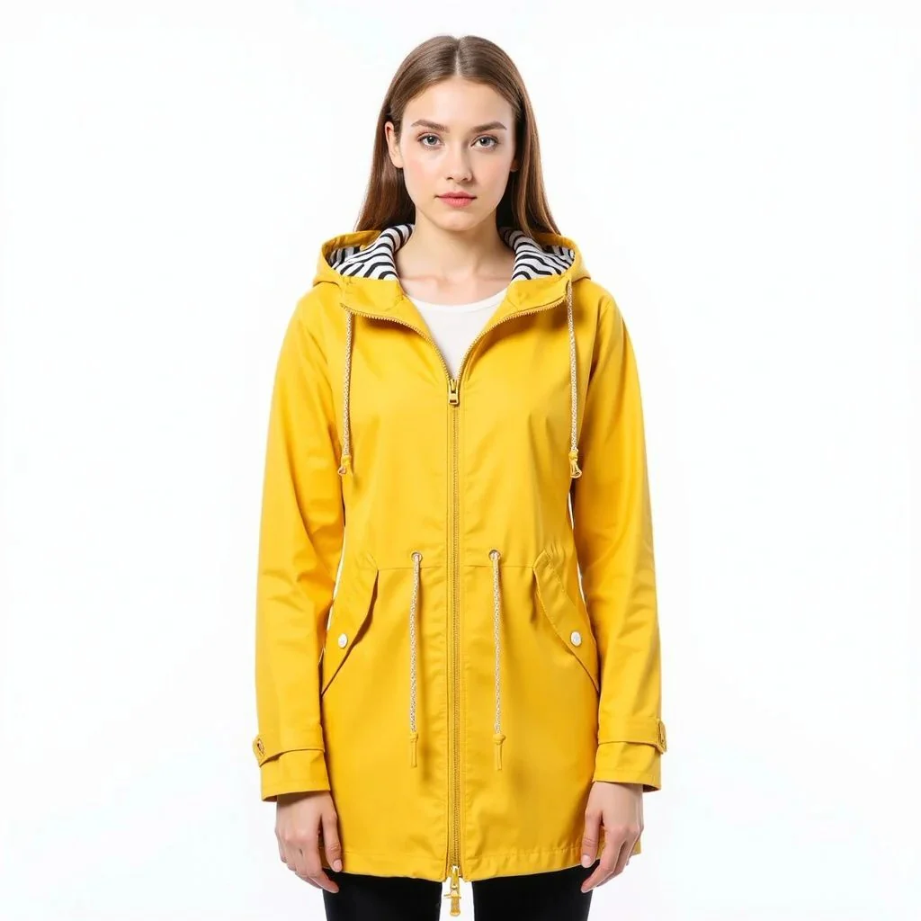 Long Elegant Mackintosh for Women - Image 2