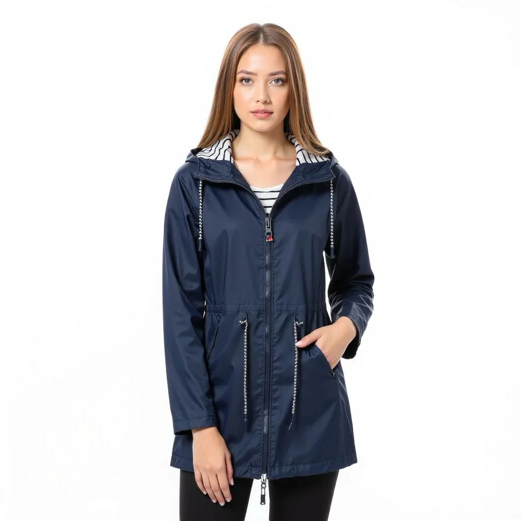 Long Elegant Mackintosh for Women - Image 4