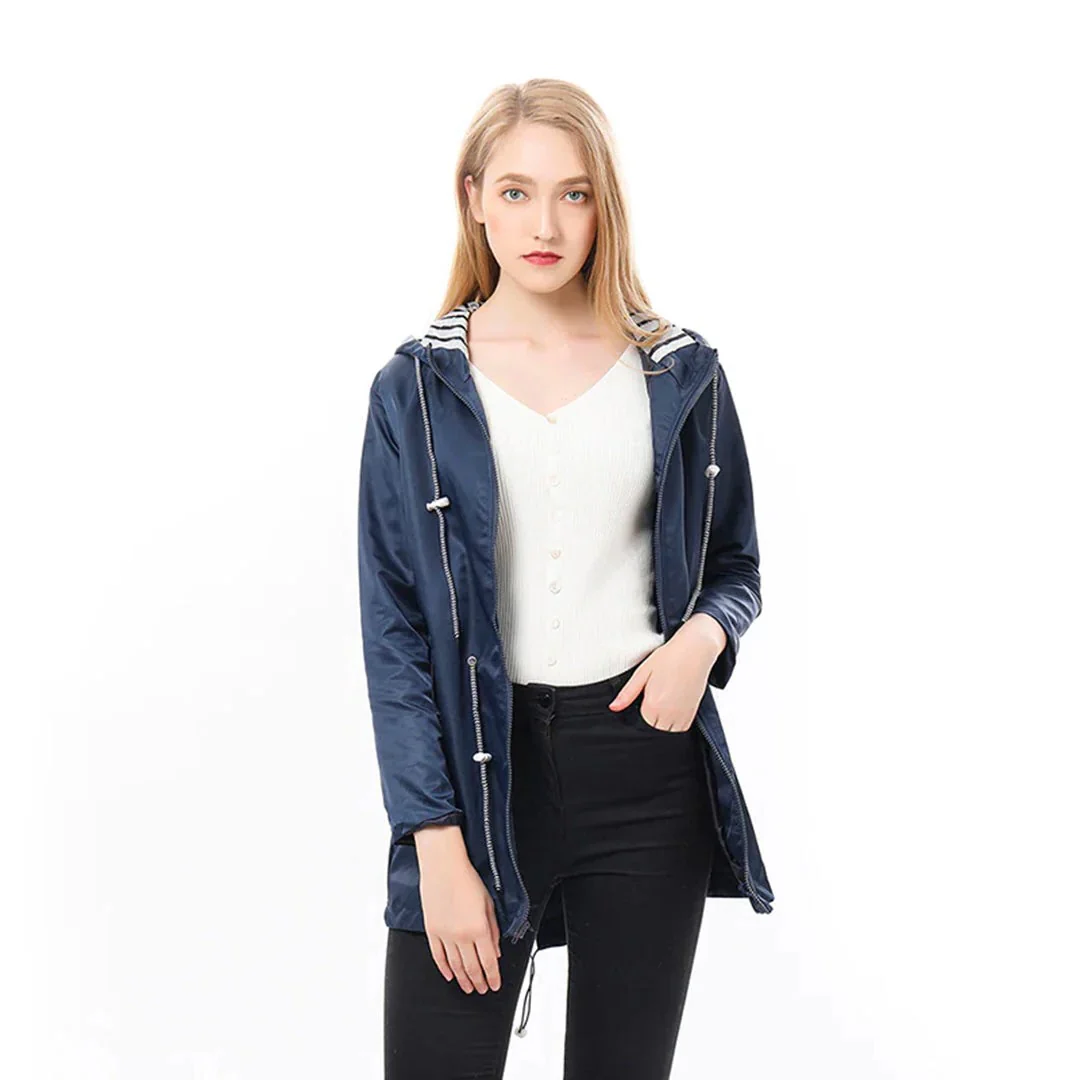 Long Elegant Mackintosh for Women - Image 8