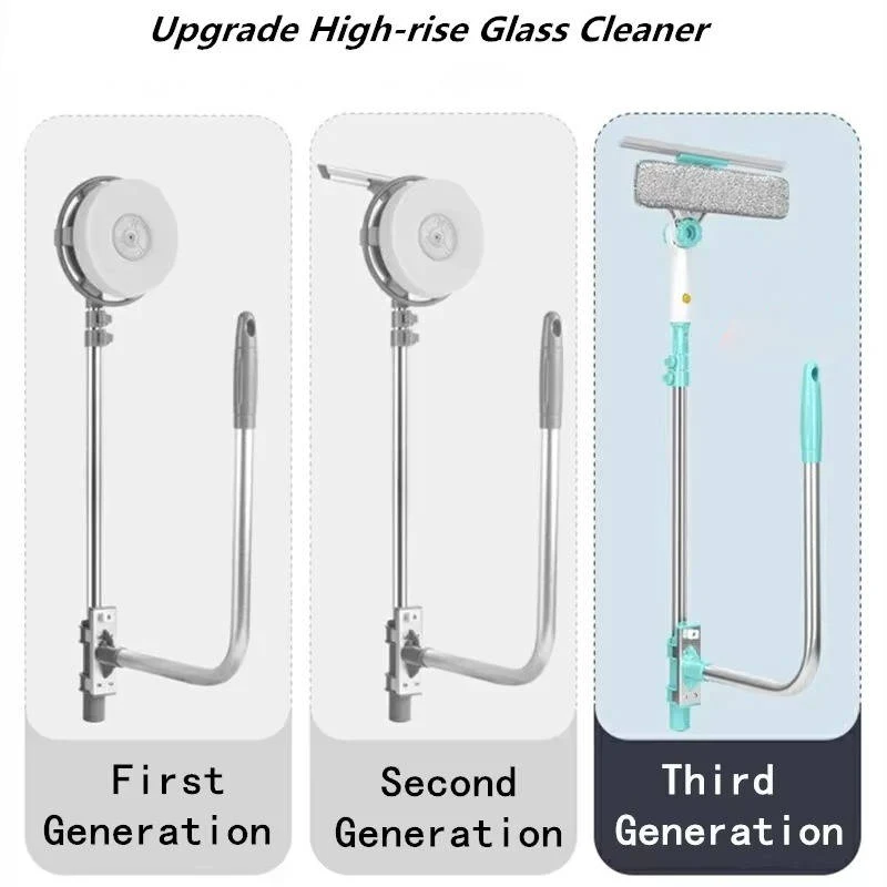 Long Handle Window Cleaner Brush - Image 2