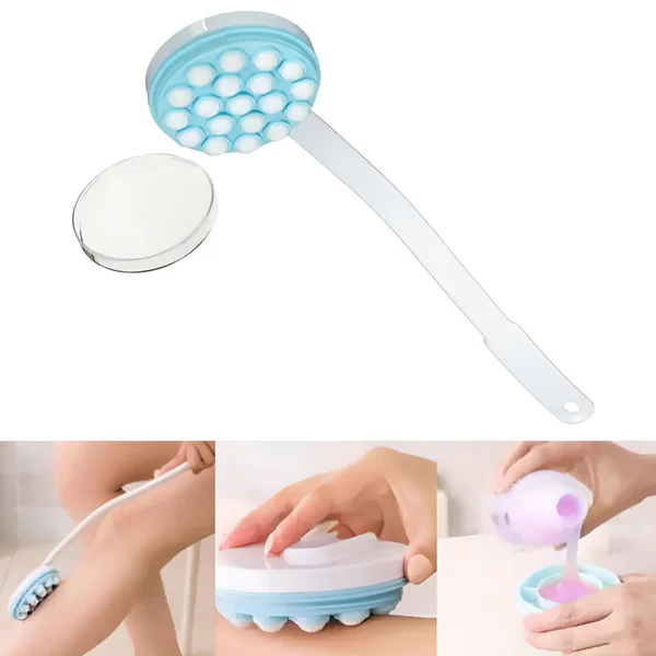 Long Handled Back Lotion Applicator and Massager – Easy Reach Roll-On Dispenser for Smooth Skin - Image 5