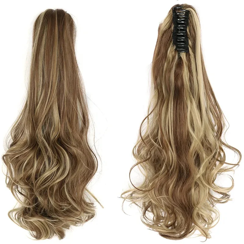 Long Ponytail Clip On Hair Clamp Extension - Image 8