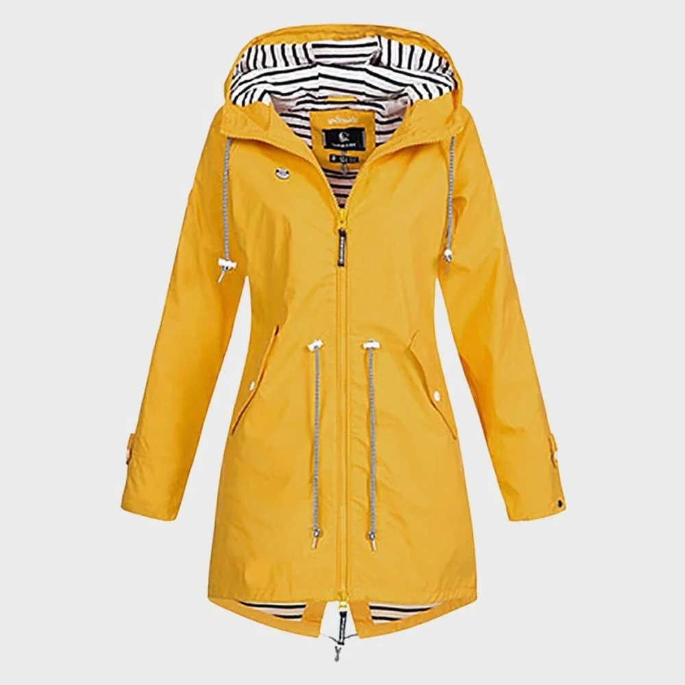 Long Rain Jacket For Women - Image 2