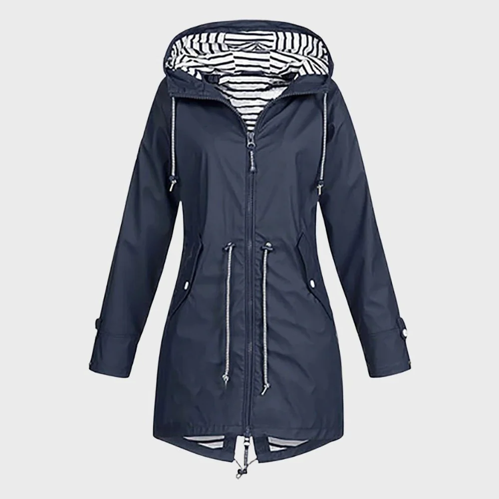 Long Rain Jacket For Women - Image 3