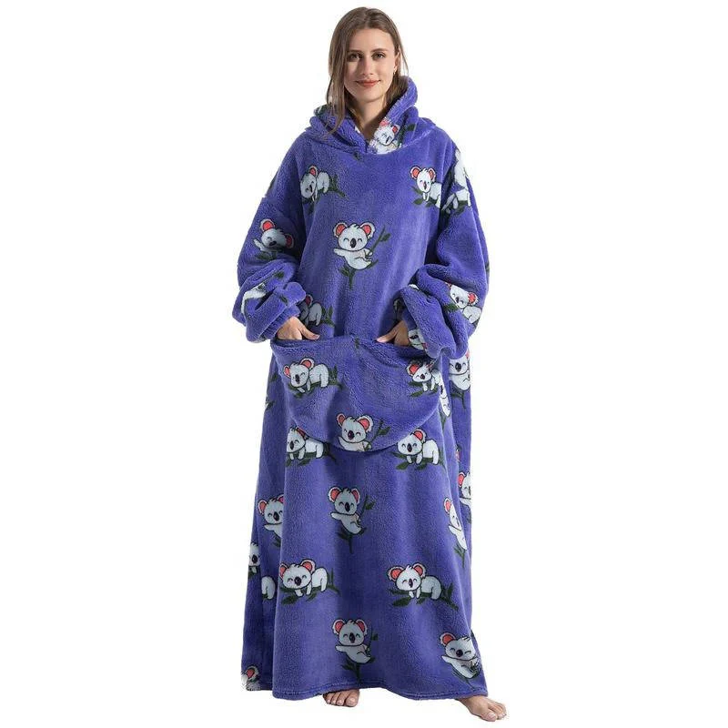 Long Wearable Blanket Hoodie - Image 11