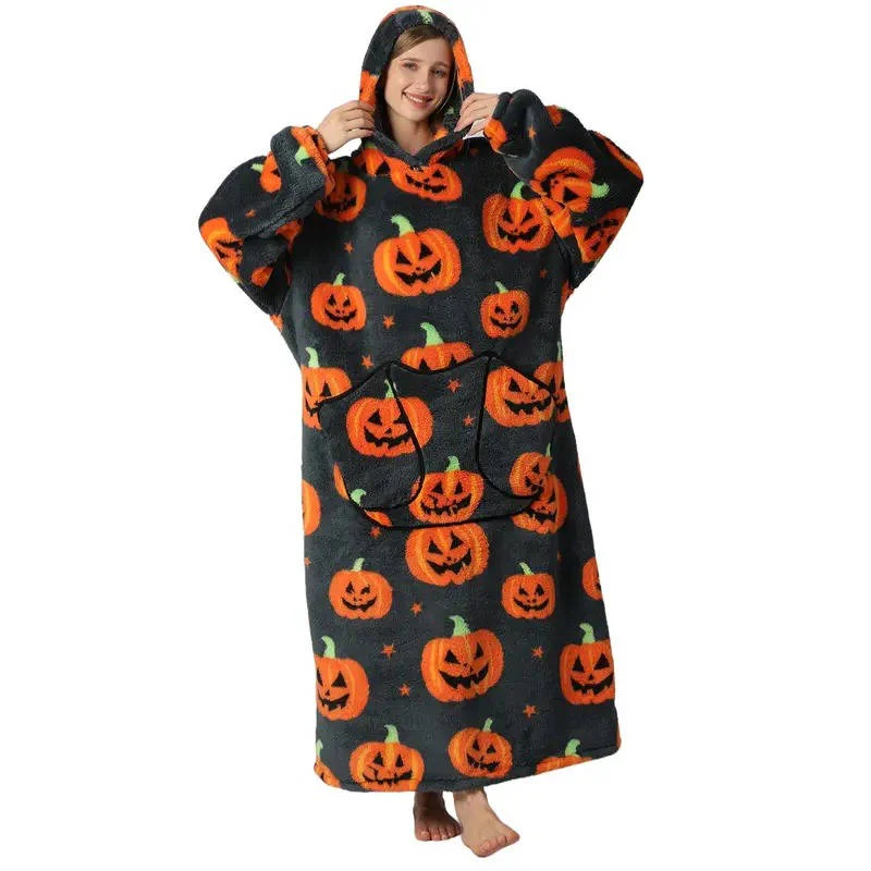 Long Wearable Blanket Hoodie - Image 15