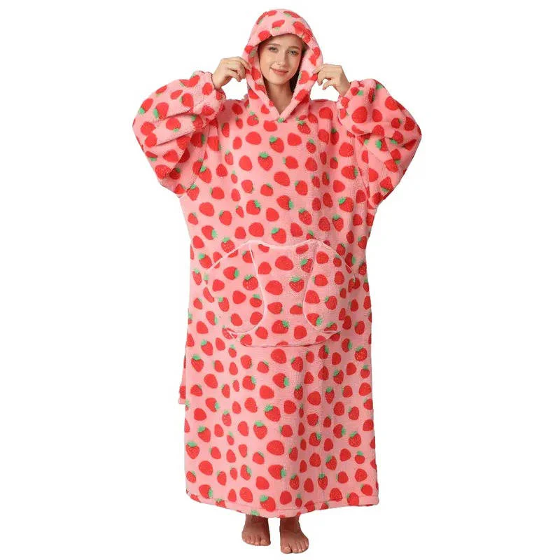 Long Wearable Blanket Hoodie - Image 16